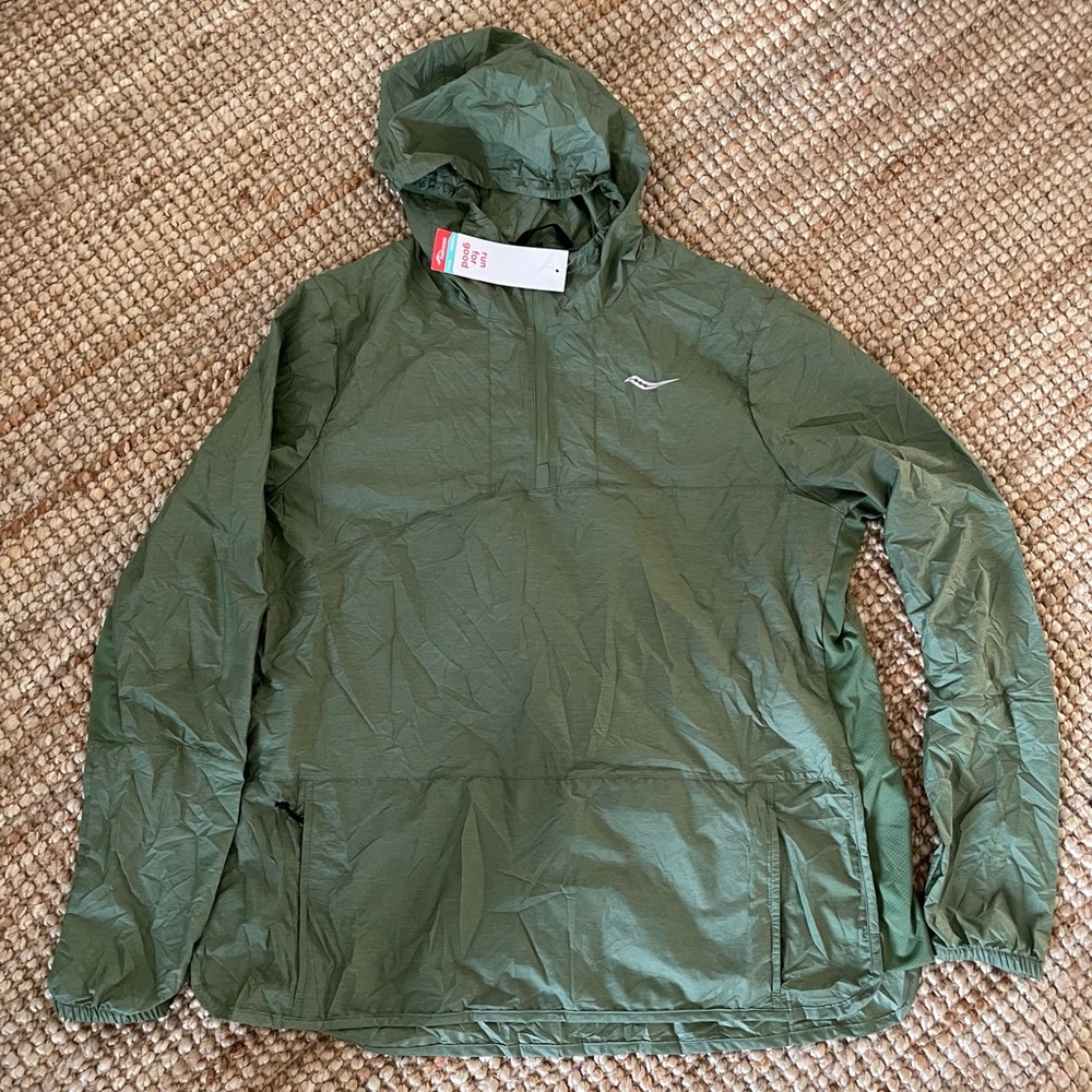 SAUCONY TIMBERLINE PULLOVER RUNNING L NWT